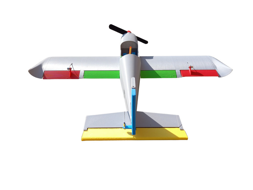 © Maquette d'avion pédagogique Multicolor