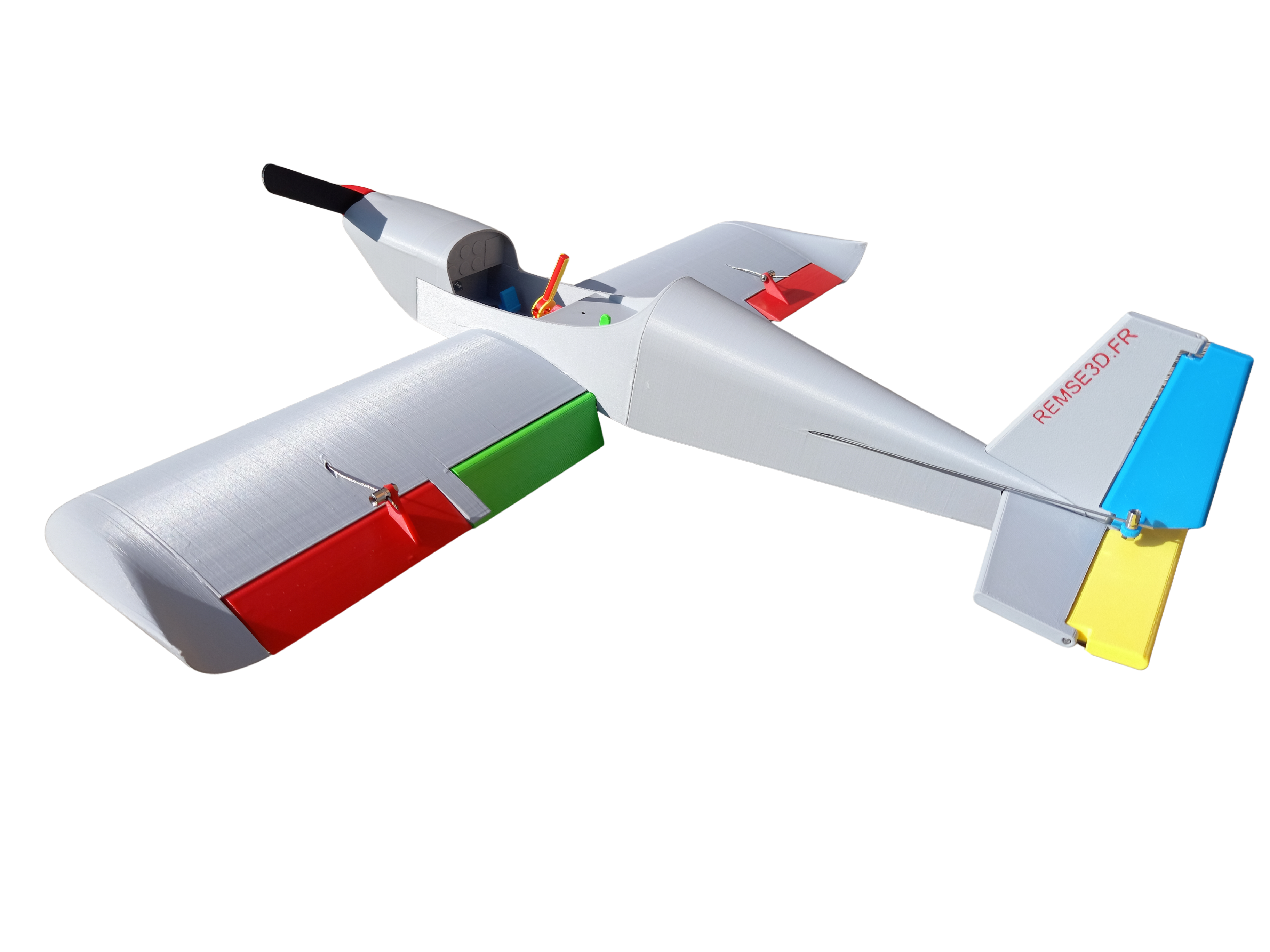 © Maquette d'avion pédagogique Multicolor