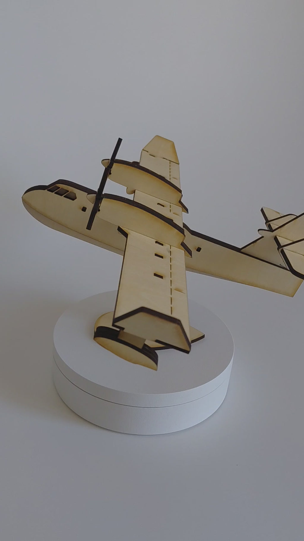 ©Canadair CL415 en CTP découpé au laser
