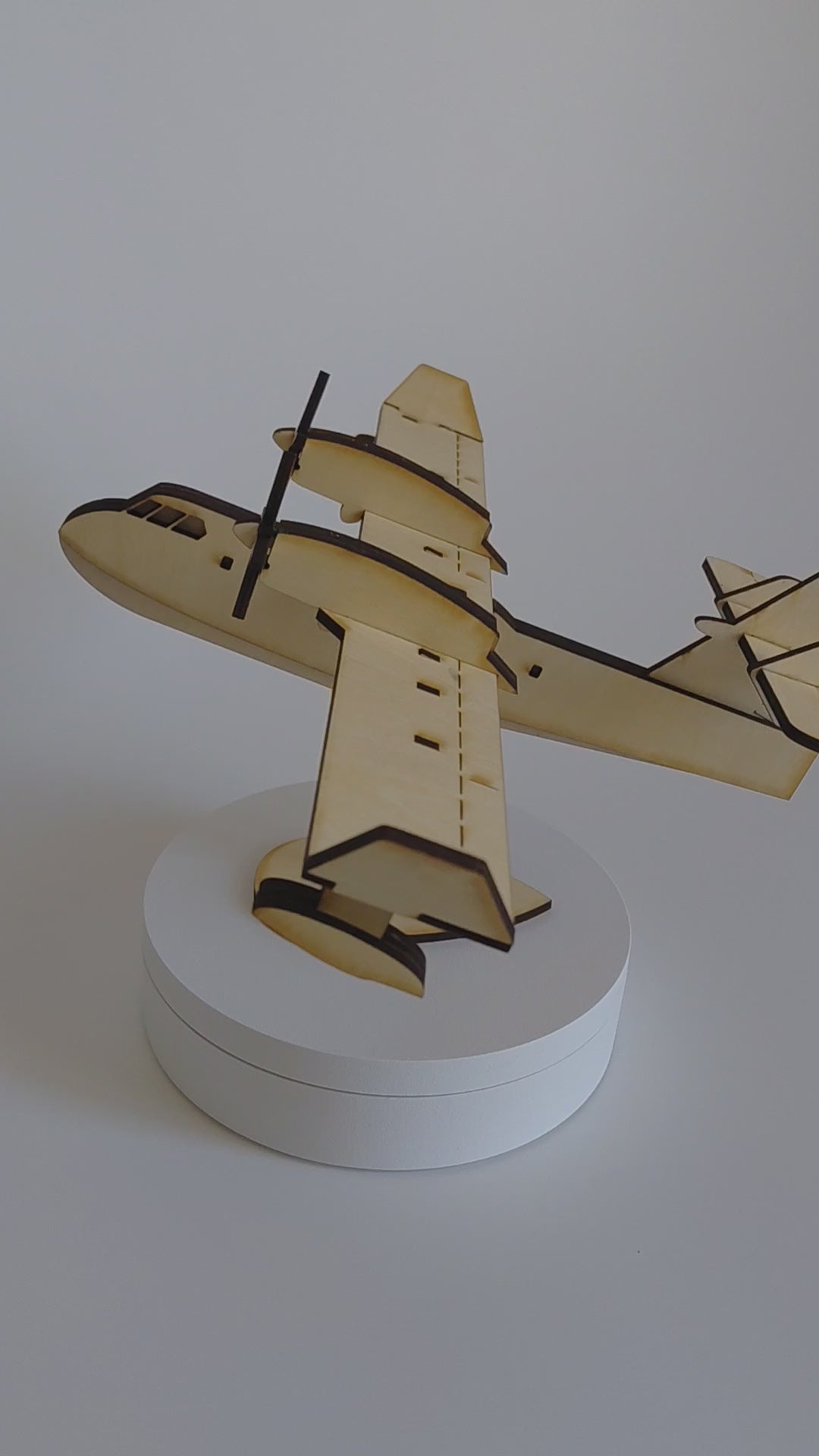 ©Canadair CL415 en CTP découpé au laser